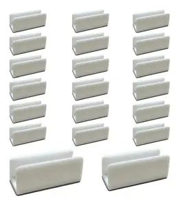 Govee H10D1000 Neon Rope Light 2 Mounting Clip White Plastic 20-Pack