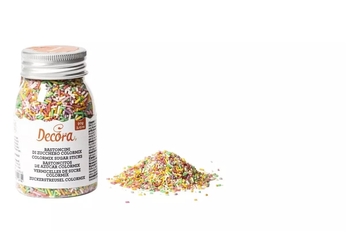 Cukura nūjiņas Decora Colorful 90 g