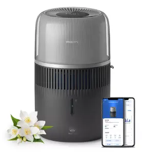 Увлажнитель Philips 5000 series HU5710/03 — паровой увлажнитель, 4.5 л, графит