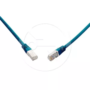 Сетевой кабель SOLARIX 10G патч кабель CAT6A SFTP LSOH 0,5м синий