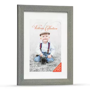 Фоторамка Victoria Collection Action 3 для фото 15x21 см, серый