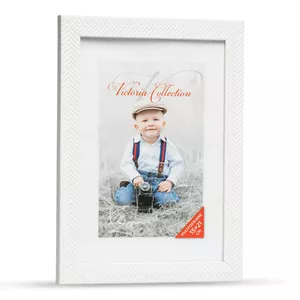 Photo frame Victoria Collection Action 3 for 15x21 cm photos, white