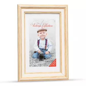 Photo frame Victoria Collection Victoria Action 2 10x15 cm light brown white