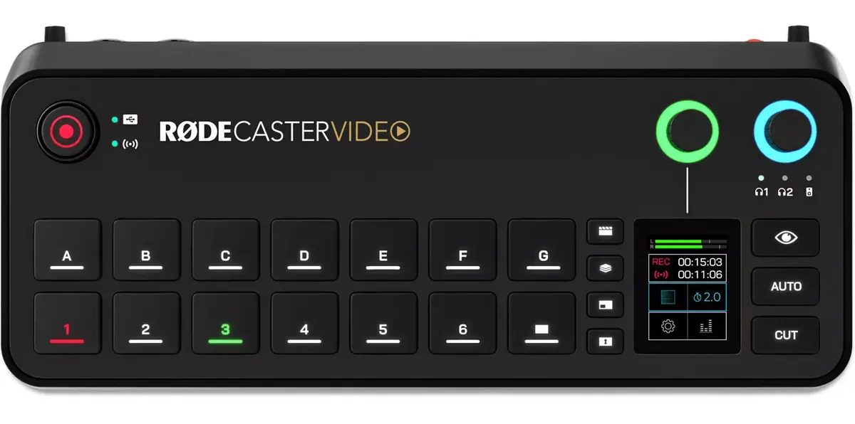 RØDE RØDECaster Video RCV-E studijas kontrolieris Photo 2