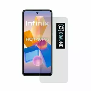 Tempered glass screen protector Obal:Me for Infinix Hot 40 Pro, clear, 2.5D edge