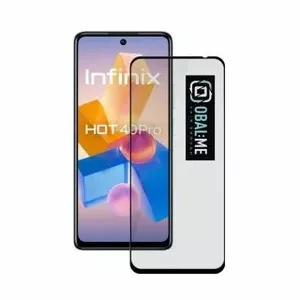 Tempered 5D glass screen protector Obal:Me for Infinix Hot 40 Pro — black