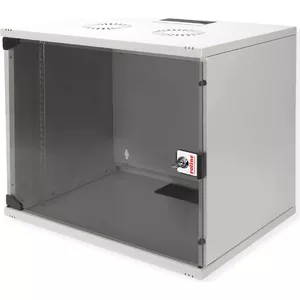 Wall mounted rack ROLINE Basic 7 U 540x400 IP20 grey