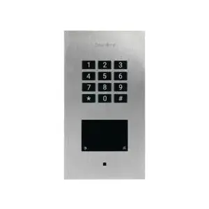 Door access control system door bird A1121 flush-mount stainless steel V2A