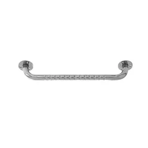 Bathroom stainless steel corrugated handrail SUNDO 17060, wall-mounted, 60 cm, non-slip, max load 130 kg