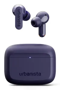 Austiņas URBANISTA Palo Alto TWS in-ear Bluetooth zvaniem un mūzikai, 20–20000 Hz, 10 m, violets