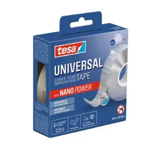 Montāžas lenta Tesa 55810-00000-00, caurspīdīga, 3 m × 30 mm