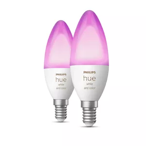 Smart bulb Philips Hue White and colour ambience Candle E14 Bluetooth Zigbee
