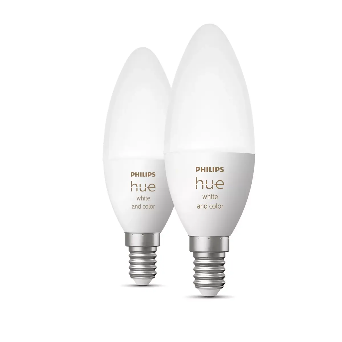 Smart bulb Philips Hue White and colour ambience Candle E14 Photo 2