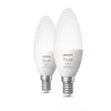 Smart bulb Philips Hue White and colour ambience Candle E14 Photo 2