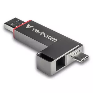 USB флеш-память Verbatim 1 TB USB Type-A USB Type-C Dual QuickStick
