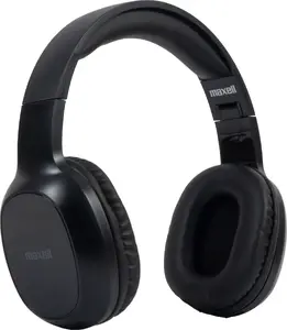 Bezvadu Bluetooth austiņas MAXELL HD1 BASS ar USB-C, slēgta tipa virs ausīm, ar mikrofonu