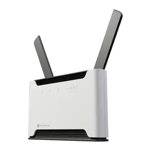 Wireless router MikroTik Chateau PRO ax — dual-band 2.4/5 GHz, 3548 Mbit/s, PoE, 5x LAN, 2 external antennas, grey/white