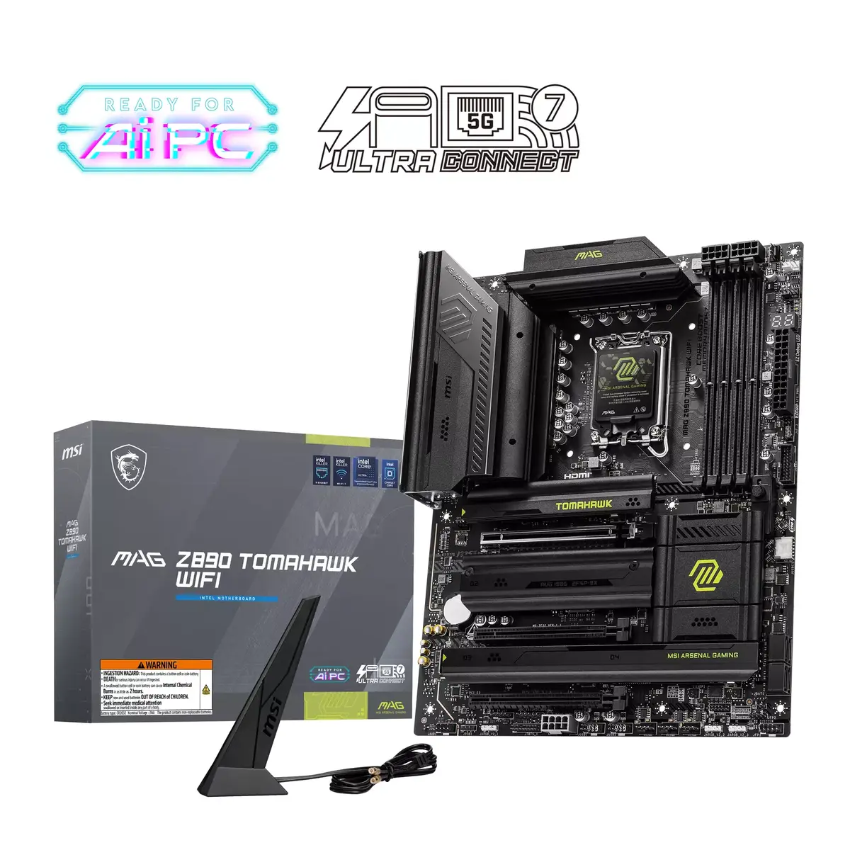 Pamatplate MSI MAG Z890 TOMAHAWK WIFI, 7E32-001R Photo 5