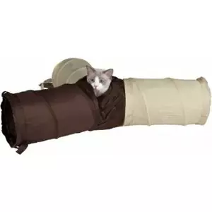Игровой туннель для кошек Trixie TRIXIE Playing Tunnel Nylon — Ø 22 см × 50 см, разноцветный