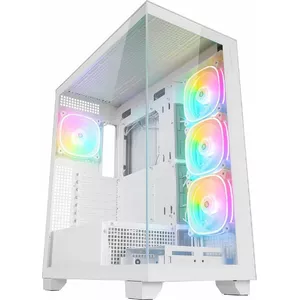 Computer case Rampage Hydra V1 ARGB, ATX, White