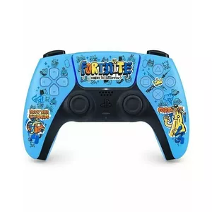 Gamepad Sony DualSense Wireless PlayStation 5 Controller — model 9593973, blue, Fortnite theme, Bluetooth/USB, battery-powered