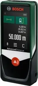 Laser distance measurer Bosch AdvancedDistance 50C — 50 m range, model 0603672202