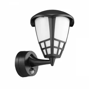 Outdoor wall lamp MACLEAN MCE518 B with motion sensor — LED façade lighting, model MCE518B