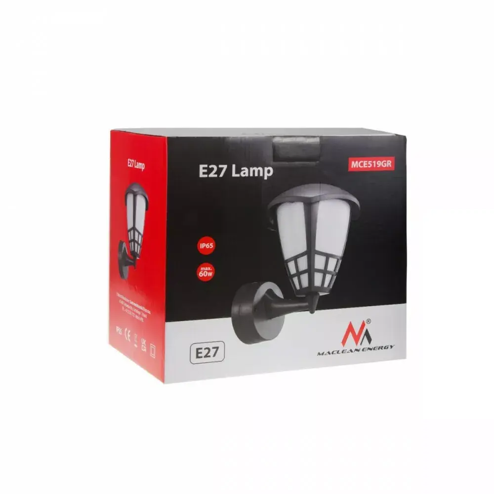 Āra sienas lampa MACLEAN MCE519 GR Photo 3