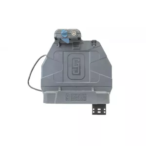 Tablet dock station Gamber-Johnson 7160-1801-02 for Zebra ET4X 8" — Grey, size 196.9×71.1×256.5 mm