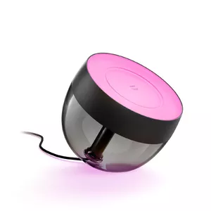 Viedā galda lampa Philips Hue White and colour ambience Iris Bluetooth Zigbee Melna