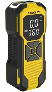Auto kompresors STANLEY SXIF0101 12V, portatīvs kompakts dizains, maksimālais spiediens 10 bar, plūsma 14,2 l/min, šļūtene 0,65 m, LED lukturis, iebūvēta baterija