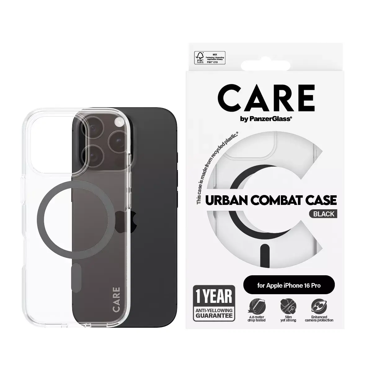 Cover PanzerGlass CARE by Flagship Case iPhone 16 Pro Photo 2