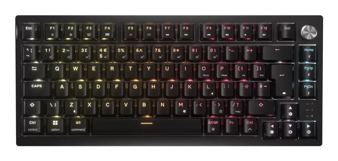 Corsair K65 PLUS spēļu tastatūra USB