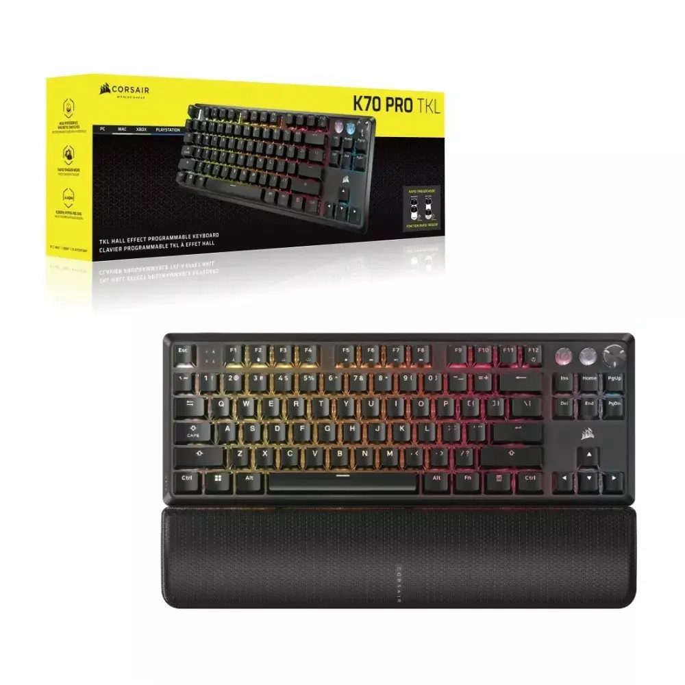 Механическая tenkeyless-клавиатура CORSAIR K70 PRO TKL Photo 2