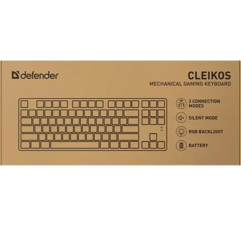 DEFENDER CLEIK OS GK-135 mechanical keyboard Photo 10