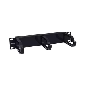Kabeļu pārvaldības panelis Equip 10" 1U Melns