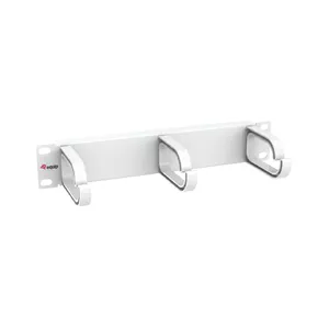 Kabeļu pārvaldības panelis Equip 10" 1U Gaiši pelēks