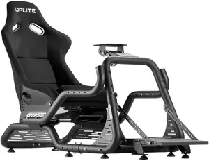 Sacīkšu kokpits Oplite GTR S8 Infinity Force melns — Oplite OP-GTR-S8FF
