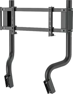Monitora statīvs Oplite GTR S3/S8 (vienam monitoram) — melns, galda stiprinājums