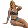 Платье-сетка SUBBLIME BODYSTOCKINGS Rainbow Один размер Photo 2