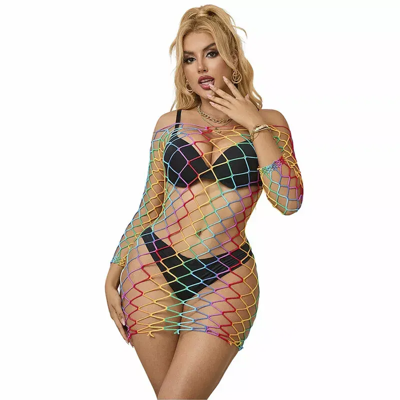 Платье-сетка SUBBLIME BODYSTOCKINGS Rainbow Один размер Photo 6