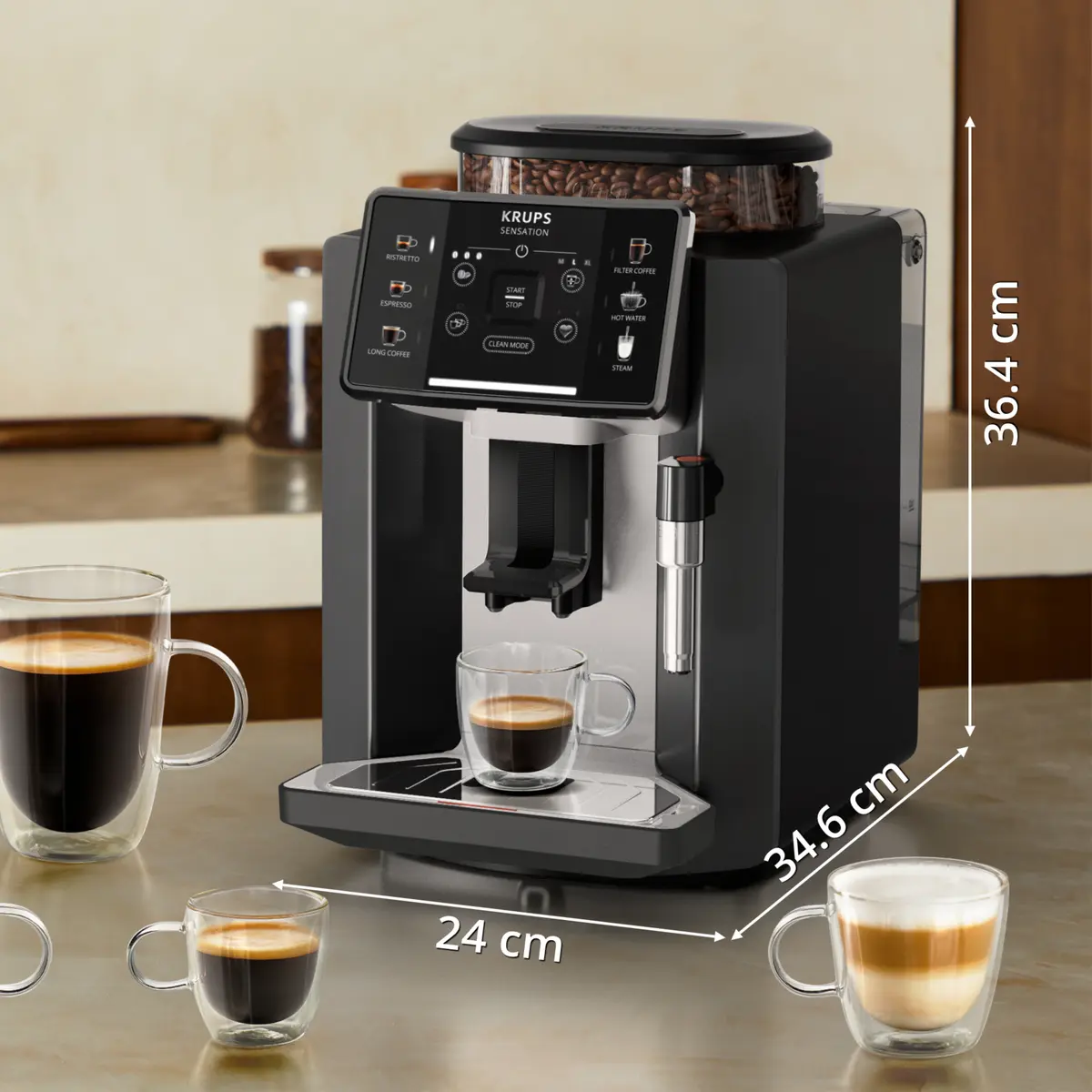 Krups Sensation C10 EA910A EA910A10 Photo 9
