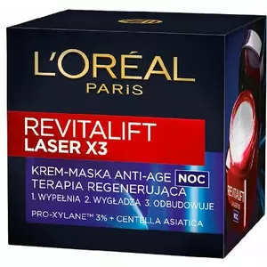 Nakts krēms L’Oreal Paris Revitalift Laser 50 ml — pretgrumbu kopšana