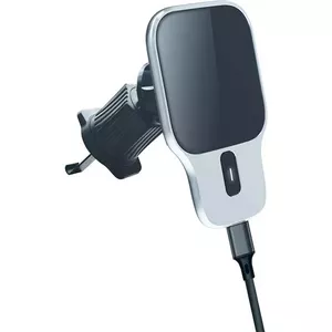 2GO AirClip viedtālruņa lādētājs melns bezvadu cigarešu šķiltavas auto