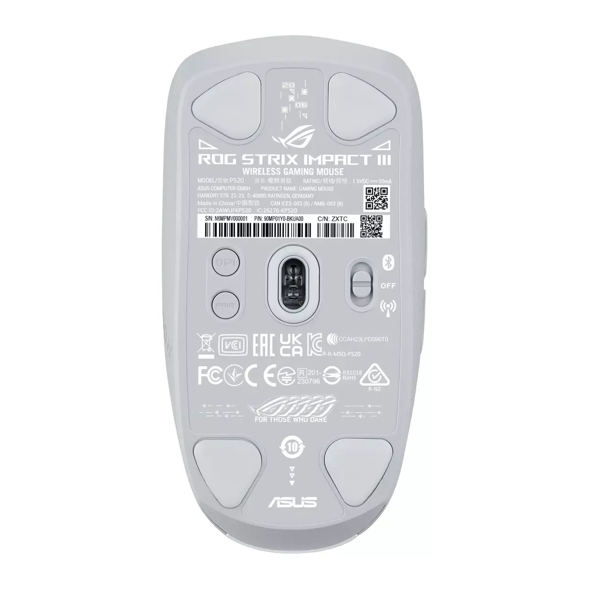 Мышь ASUS ROG Strix Impact III Wireless Photo 2
