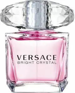 Smaržas VERSACE Bright Crystal 90 ml — ziedoši-augļains tualetes ūdens sievietēm
