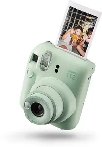 Fujifilm Instax Mini 12 Instant Camera Mint Green with 10 Sheets