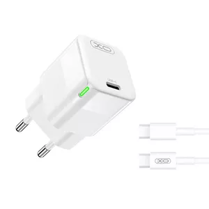 Сетевое зарядное XO CE06 30W USB‑C с кабелем USB‑C