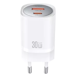Зарядное устройство XO CE21 USB Type-C 30 Вт — сетевой адаптер USB-C