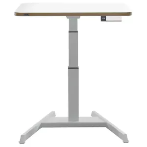 Computer desk top Leitz 65340001 Square Aluminium Dark Grey 600x800x650mm